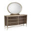 Villa Cherie Dresser and Mirror - Hazelnut