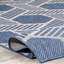 Tapis intérieur / extérieur bleu Roxy-781395116
