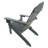 Versatile Foldable Grey Wood Chair - Style For Relaxing, Solid Hardwood, Patio, Porch, Deck, Garden And Poolside Areas Relaxation, Enjoyment