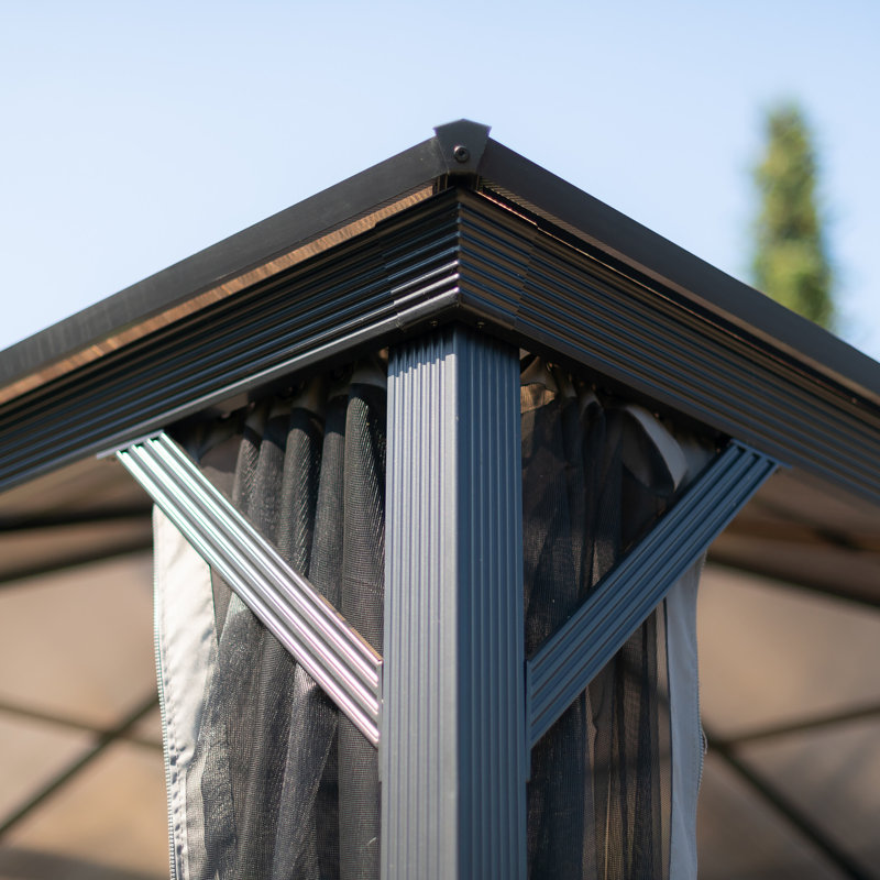 Sojag Verona Gazebo 3m x 3m, 261cm H x 297cm W x 423cm D