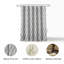 Rideau de douche Elegant Hand Block  Rideaux de bain de luxe | Indie Decor Style, Deepika, vert-118707665