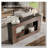 63-Inch Long Console Table, Wood Entryway Table-1810043215