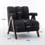 Fauteuil Draedyn rembourré avec pieds en bois massif-641095084-663062603