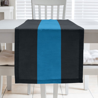 Carolina Football Stripes Table Runner