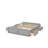 Wood Queen Size Platform Bed Frame With 6 Drawers