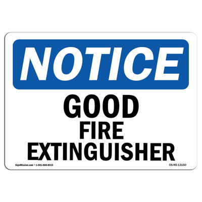 Panneau d'extérieur en aluminium 18 x 24 Good Fire