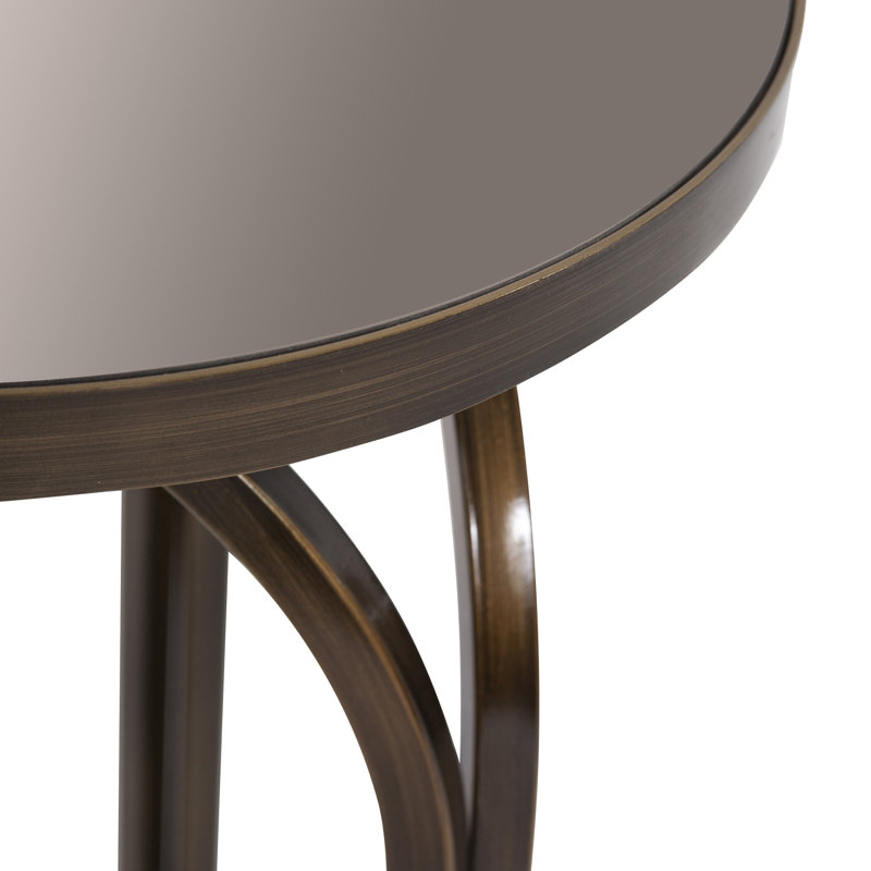 Juni Glass Top End Table