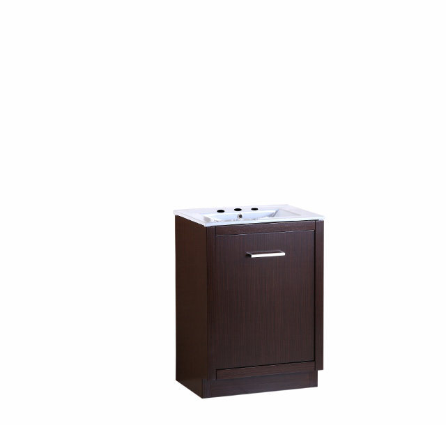 Ensemble de meuble-lavabo à évier simple 24 po