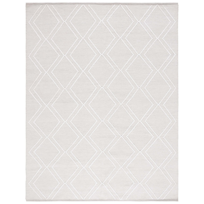Tapis géométrique tissé à la main Kilim, Rectangle 8 pi x 10 pi