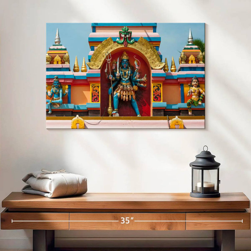 Adella Varkala Kali Statue, 16" H x 24" W