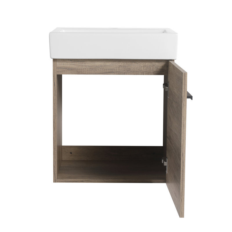 Petit meuble-lavabo avec lavabo et lavabo