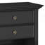 Amherst - Table de chevet - Noir-717697475