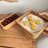 3Pcs Handwoven Rattan Storage Tray With Colorful Shell-Shaped Decor - Luxury Rattan Tray For Snack, Nut, Tea Cup Organizer For Living Room, Dining Table, And Picnic Use
