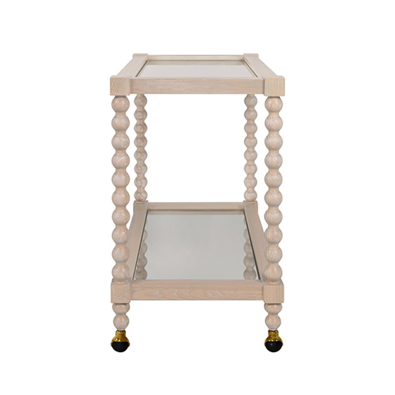 Isadore Bar Cart, Brown
