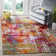 Tapis abstrait Christy Watercolor Performance