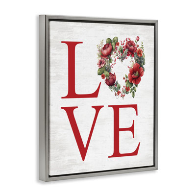 Cadre flottant rustique et romantique
