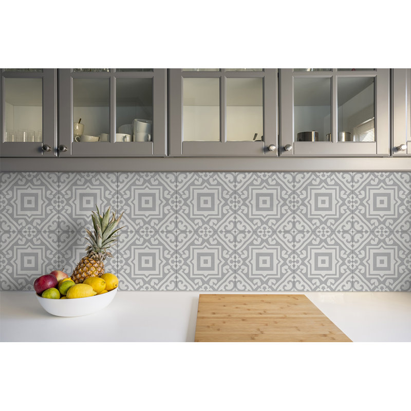 Islarose 30cm W x 30cm L Vinyl Peel and Stick Field Tile