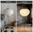 Japanese Rice Paper Floor Lamp With 3000K LED Bulb, Handmade Japandi Noguchi Style Standing Light With Lantern Shade For Living Room, Bedroom, Dining Room