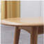 Natural Oak Wood for Dining Bench Table Bench for Living Room