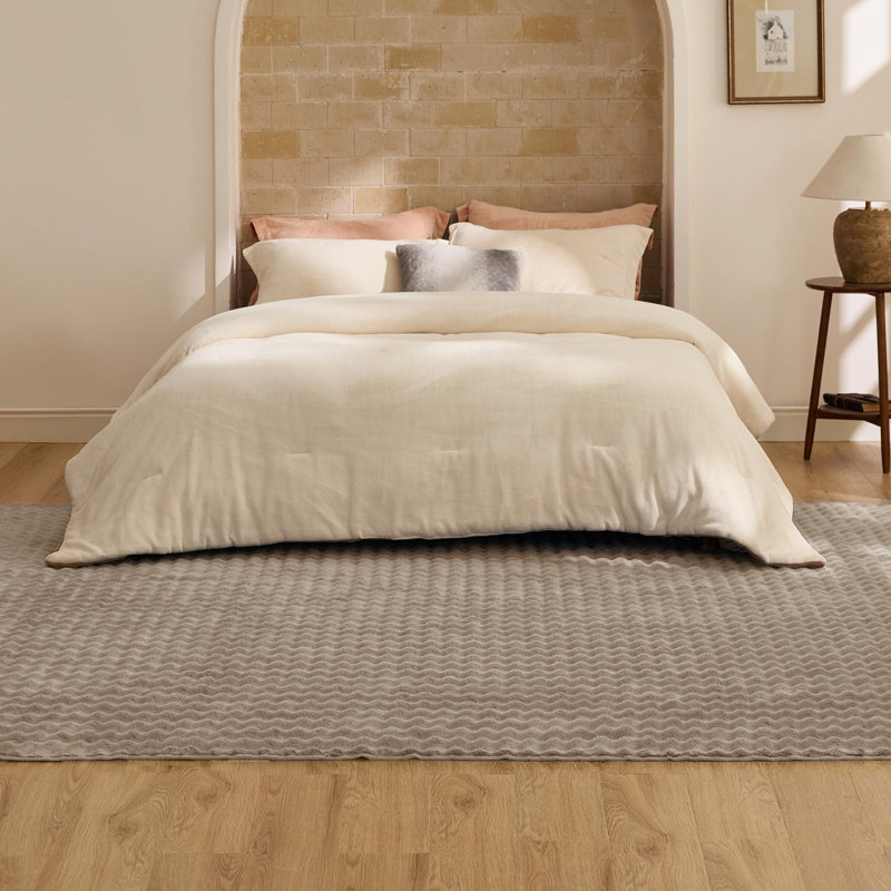 Bedsure Fluffy Area Rugs for Living Room，Machine Washable Shaggy Carpet, Bubble Style