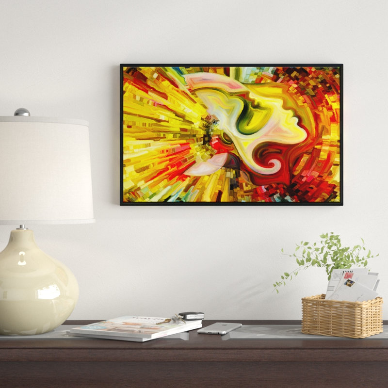 «Beyond Inner Paint», reproduction d'impression sur toile tendue, H 12 po x l 20 po x P 1 po