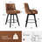 Dryver Swivel 25.98" Counter Stool Set of 4-124876810