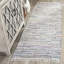Tapis rayé en coton tissé à la main Conner-22810529