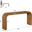 Table de canapé en bois Farmhouse