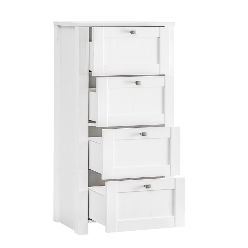 Dilys 60 cm W Chest of 4 Drawers