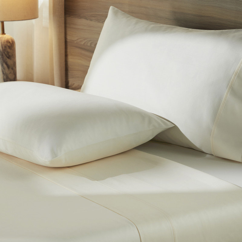 Drap-housse Pavo, Très grand californien, Ivoire, Fits up to 18"