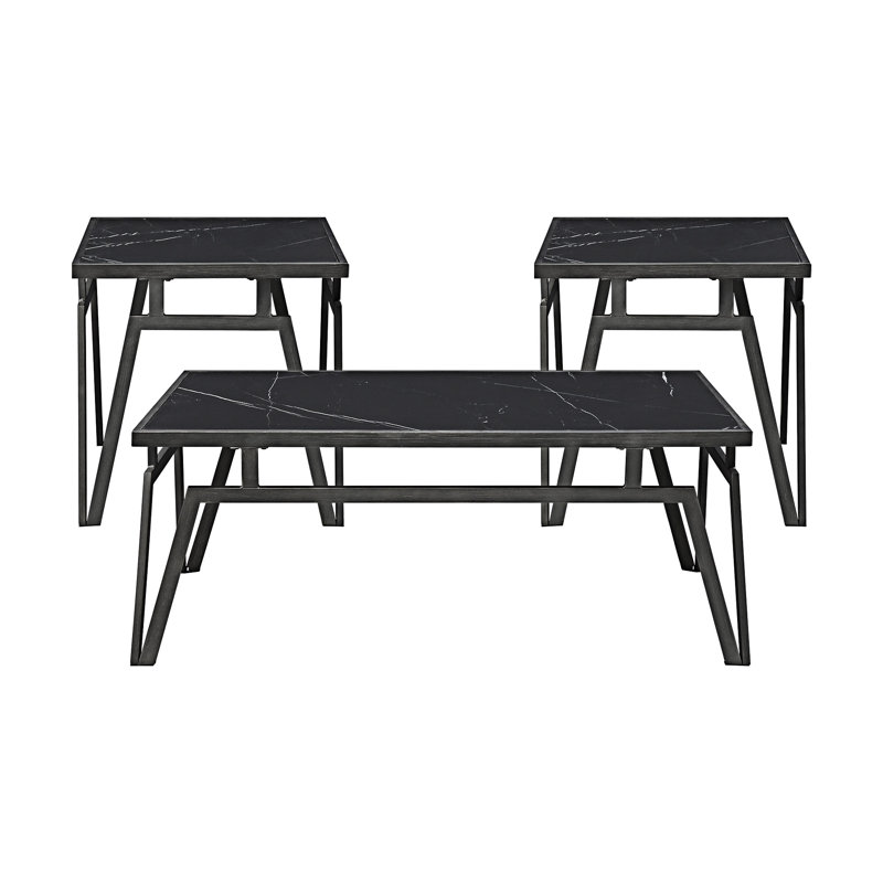 Ensemble de tables basses et tables de bout Contemporary