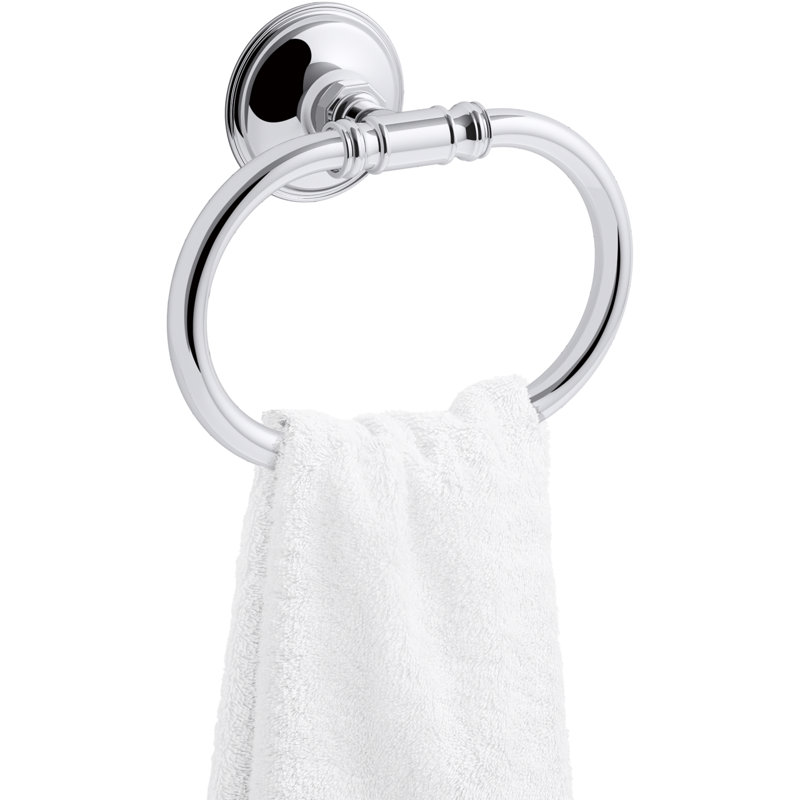 Eclectic Towel Arm, Polished Chrome