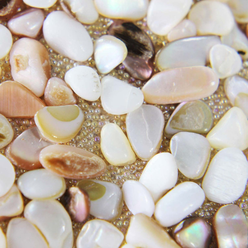 Shell Picture Frame, 8" W x 10" H