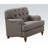 Fabric Chair Featuring English-style curved arms-1407707560