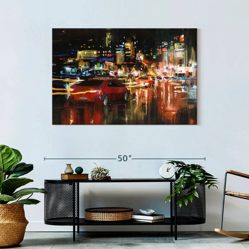 Mehar LA Night Rush, 30" H x 45" W