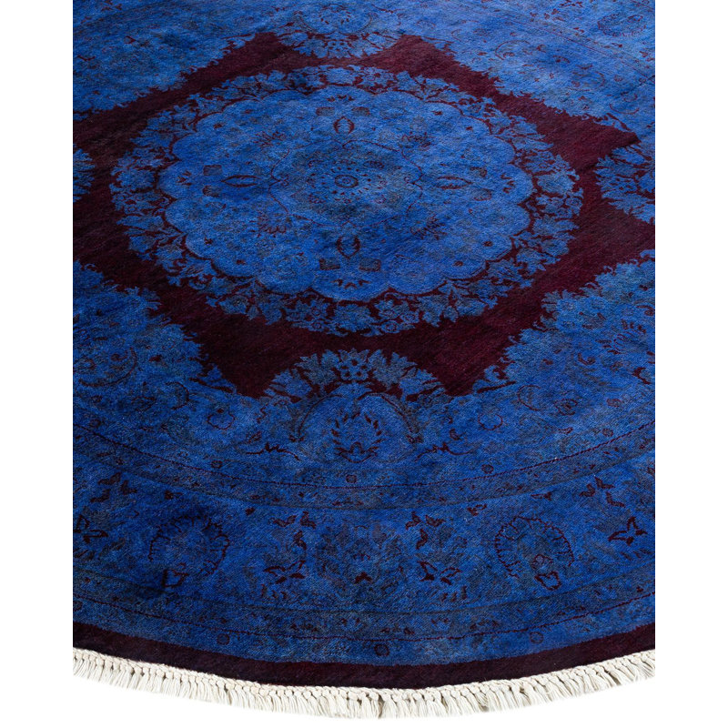 Tapis unique rouge de 5 pi 3 po xhevat