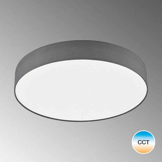 Pina Fabric LED Flush Ceiling Light