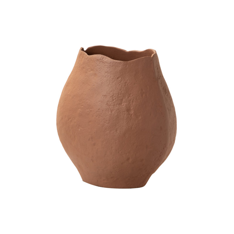 Aluminum Table Vase, Orange