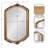 Tulughan Engineered Wood Flat Mirror