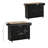 Mobile Kitchen Island with Drop Leaf-2135671333