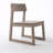 2-Pack Wood Color  HDPE Outdoor & Garden Backres Modernist Designt Chairs-711404093