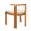 Ensemble repas d'extérieur 7 pièces pour patio (4 pièces sans accoudoirs + 2 chaises avec accoudoirs et 1 table pour manger)