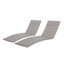 Coussin de chaise longue d'intérieur Cara