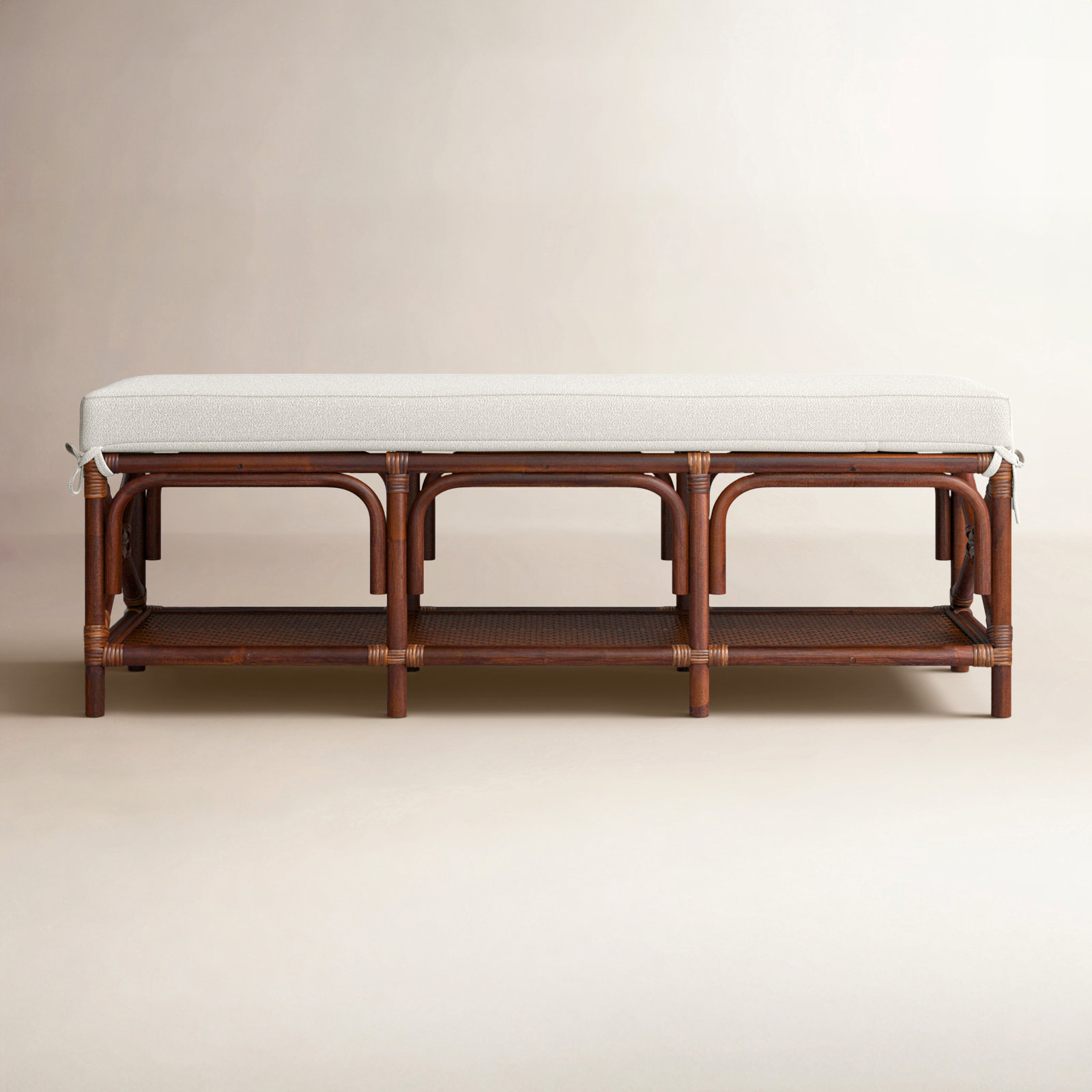 Harker Global Bench, Wheat/Wood