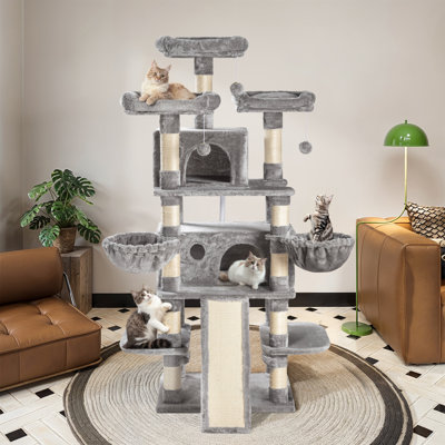 68" H Multi-Level Cat Tree