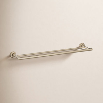 Purist 25" Double Wall Mounted Towel Bar
