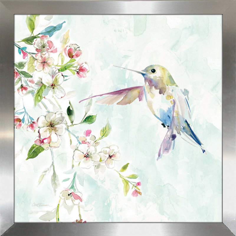Hummingbird IV par Carol Robinson - reproduction de cadre photo, H 39,5 po x l 39,5 po x P 0,75 po