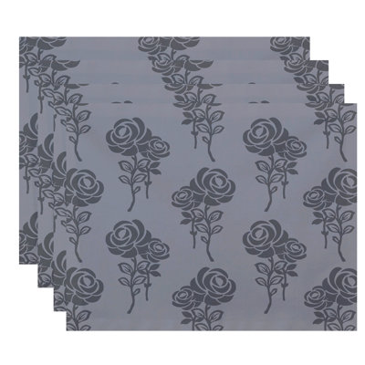 Slezak Polyester Floral Rectangle Placemat