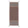 Azizi Striped Hand Woven Cotton Brown Rug