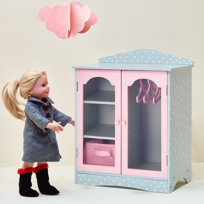 Commode à double porte en bois 18 po Olivia's Little World